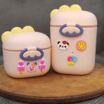 انبار شیر خشک دایناسور صورتی سایز بزرگ و کوچک