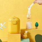 انبار شیر خشک طرح جوجه سایز بزرگ و کوچک - تصویر 4