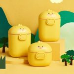 انبار شیر خشک طرح جوجه سایز بزرگ و کوچک