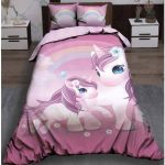 روتختی های کودک و نوجوان پنج تیکه کارینا طرح اسب تک شاخ صورتی