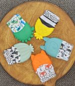 دستکش دندان گیر طرح دار