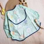 پیشبند لباسی ضد آب طرح خرگوش سبز